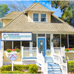 Associated Endodontists of Melbourne Exterior Historice Building located in downtown Melbourne, FL